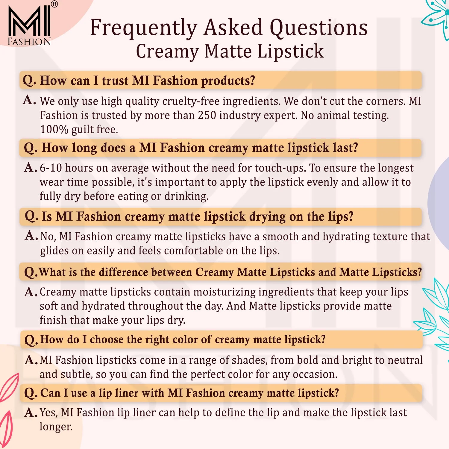 MI Fashion Nail Paint - Image 4