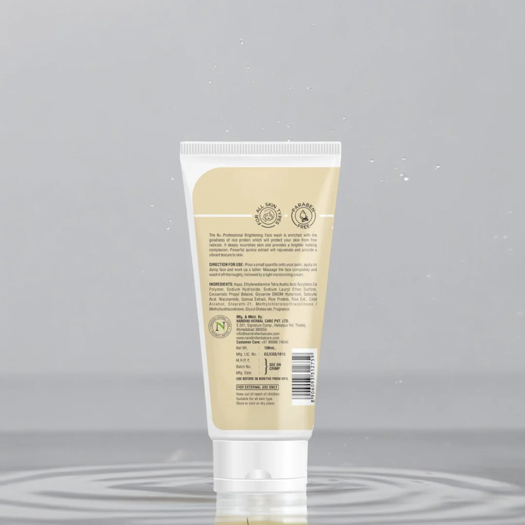 N+ Brightening Face Wash - Image 3
