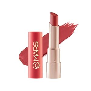 MARS Creamy Matte Long Lasting Lipstick for Women | Creamy Lipstick | Single Swipe Application | Smooth & Light Weight (3.2 gm) (09-Bollywood Surprise)